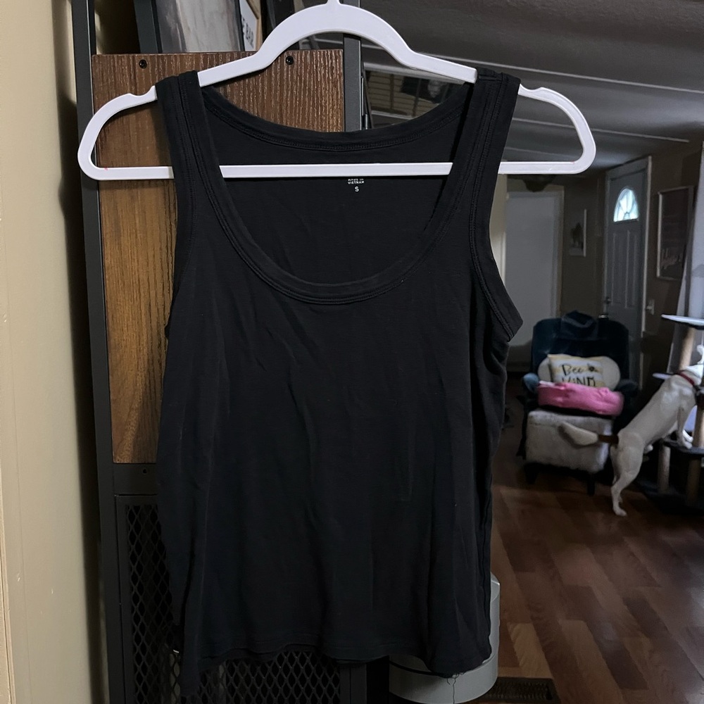 LOFT Women's Black Tank Top